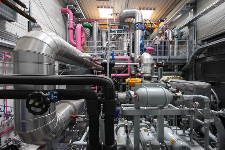 View of the Bruchsal geothermal plant. Photo: EnBW/Uli Deck