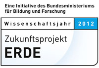 Logo "Wissenschaftsjahr 2012 - Zukunftsprojekt Erde, http://www.zukunftsprojekt-erde.de/
