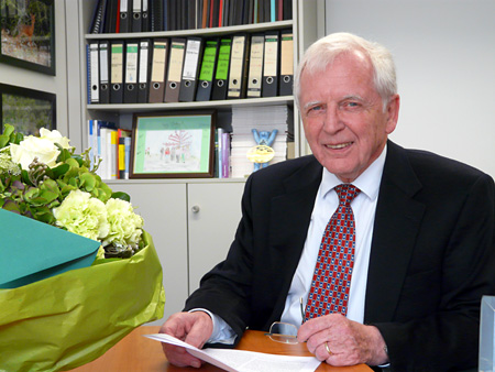 Prof. Dr. Dr. Harald zur Hausen. Foto: Deutsches Krebsforschungszentrum