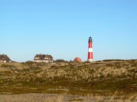 Leuchtturm an der Küste. Bild: GKSS-Forschungszentrum Geesthacht