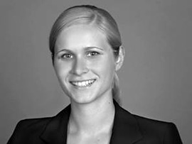 Nina Löchte, Referentin für Nachwuchsförderung und Internationale Vernetzung in der Berliner Geschäftsstelle der Helmholtz-Gemeinschaft.