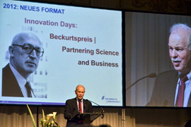 Prof. Jürgen Mlynek auf der Beckurtspreis-Verleihung. Bild: Karl Heinz Beckurts-Stiftung