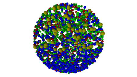 Lymphknoten Modell Immunzellen im Lymphknoten