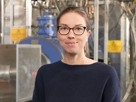 Kathrin Valerius ist Professorin für Astroteilchenphysik am Karsruher Institut für Technologie.
