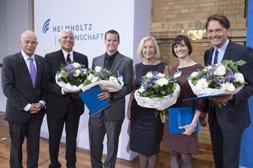 18 SEP 2014, BERLIN/GERMANY:Abendveranstaltung anl. der Jahrestagung 2014 der Helmholtz Gemeinschaft, Telekom HauptstadtrepraesentanzIMAGE: 20140918-01