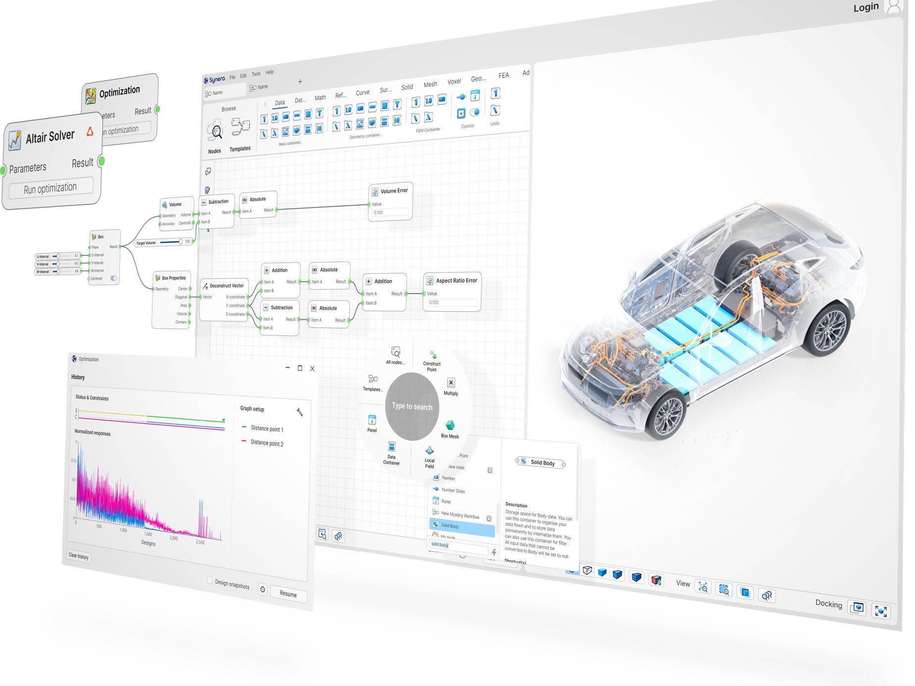 Software für die automatisierte Produktentwicklung