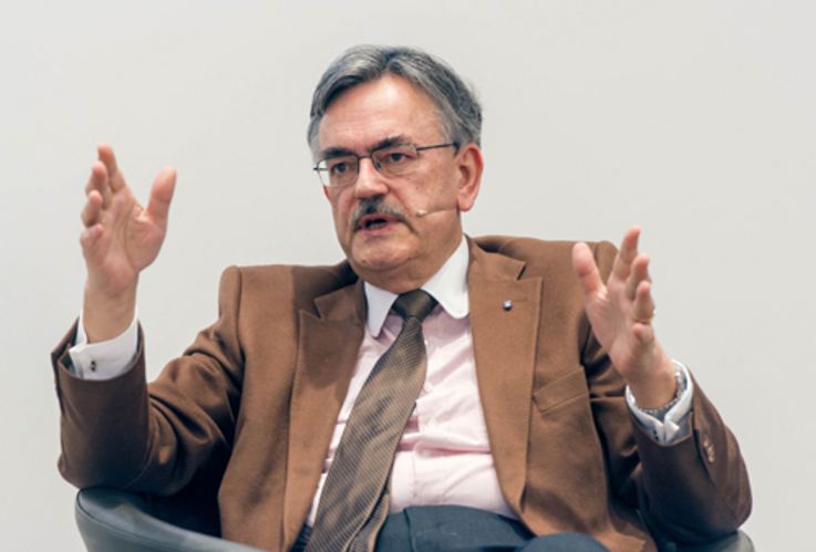 Podiumsdiskussion in der Bayerischen Akademie der Wissenschaften,TU Praesident Wolfgang A. Herrmann,Foto: Andreas Heddergott / Verwendung frei fuer die Berichterstattung ueber die TU Muenchen unter Nennung des Copyrights