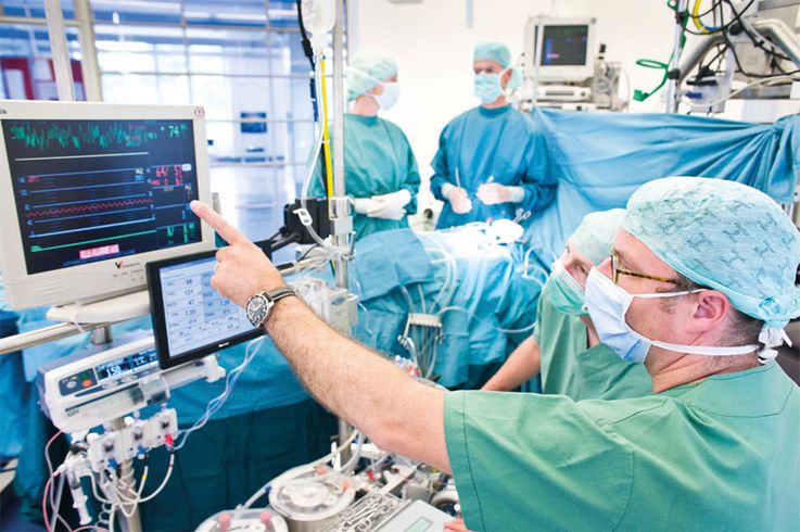Lebensretter Die Herz-Lungen-Maschine hat die Chirurgie revolutioniert.